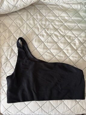 Aqua Athletic Black Active Top